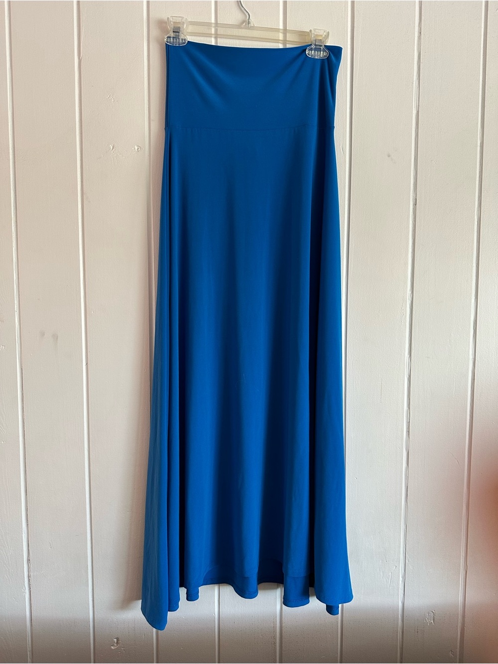 LuLaRoe Royal Blue Maxi Skirt